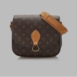 Brown Louis Vuitton Monogram St. Cloud